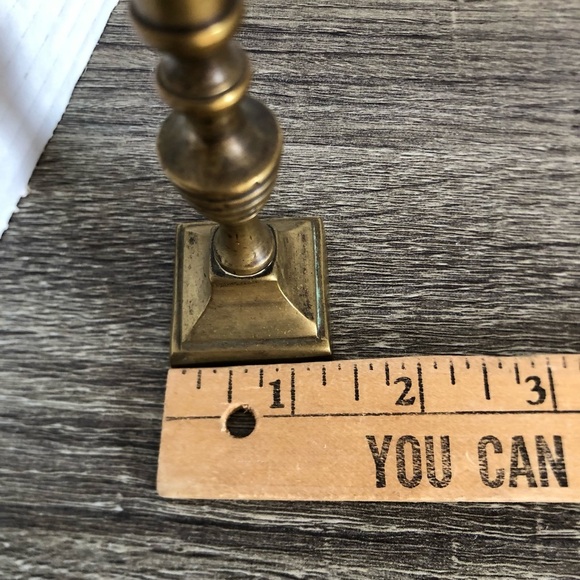 Vtg Miniature Brass Candle Holders - Picture 5 of 11